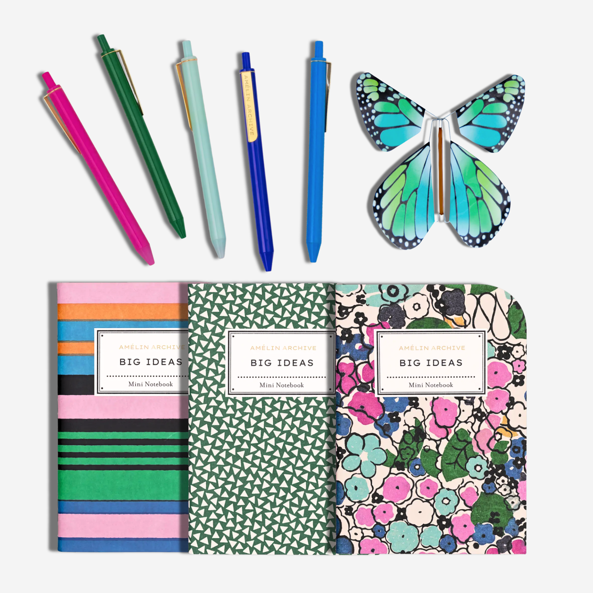 INSPIRED IDEAS JOURNALING SET - FLORAL