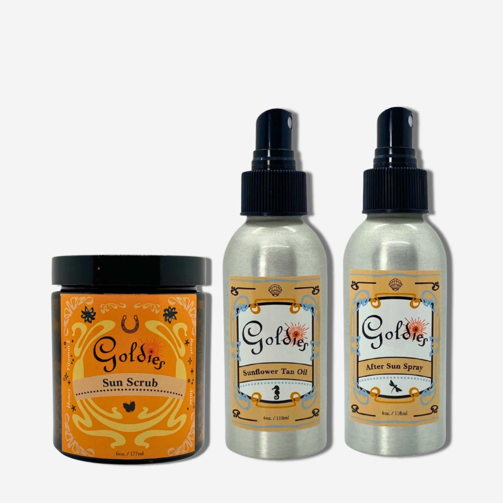 GOLDIE’S BEACH GLOW SET