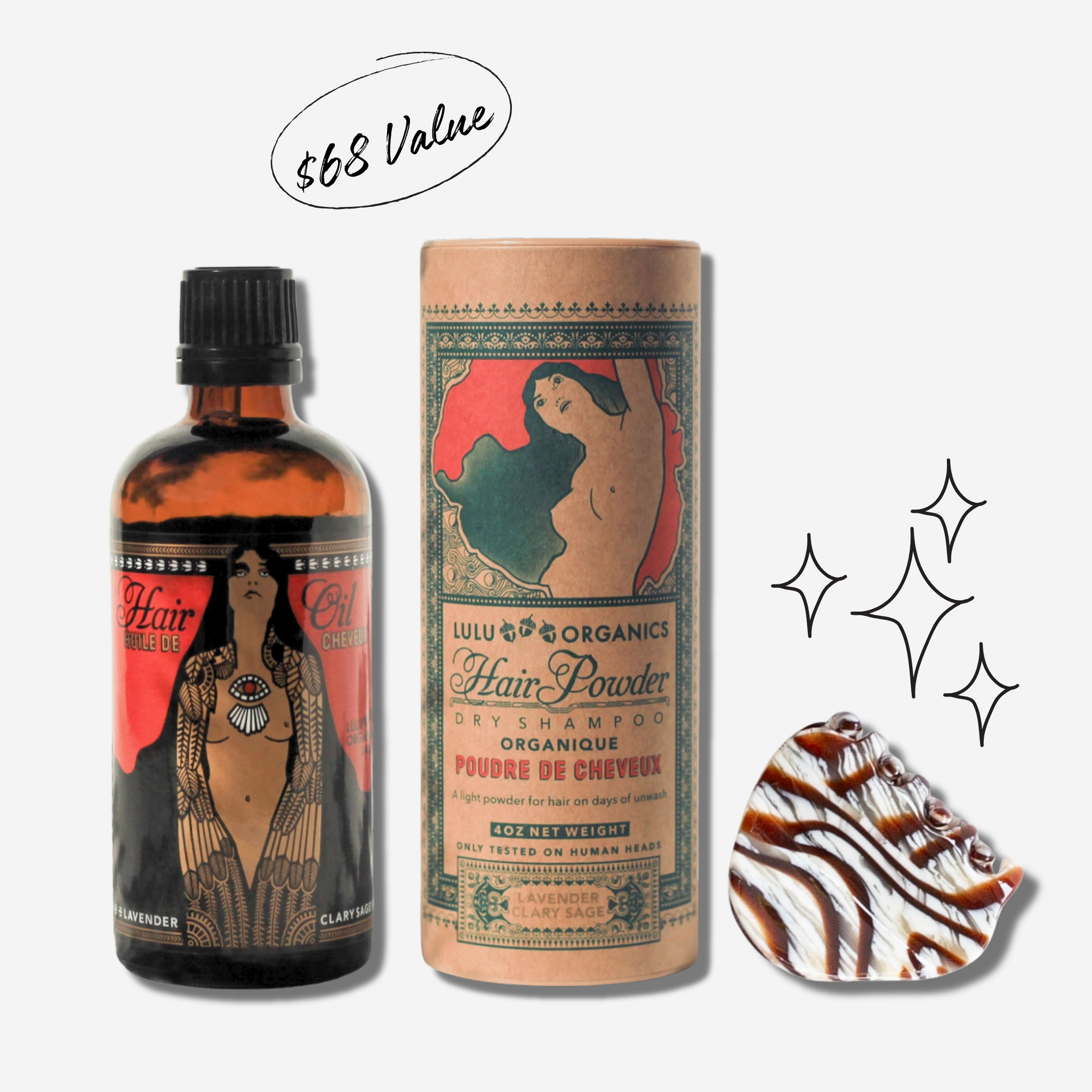 LAVENDER + CLARY SAGE GOOD HAIR SET