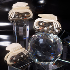 CYGNUS SWAN + STARS HAIR CLAW