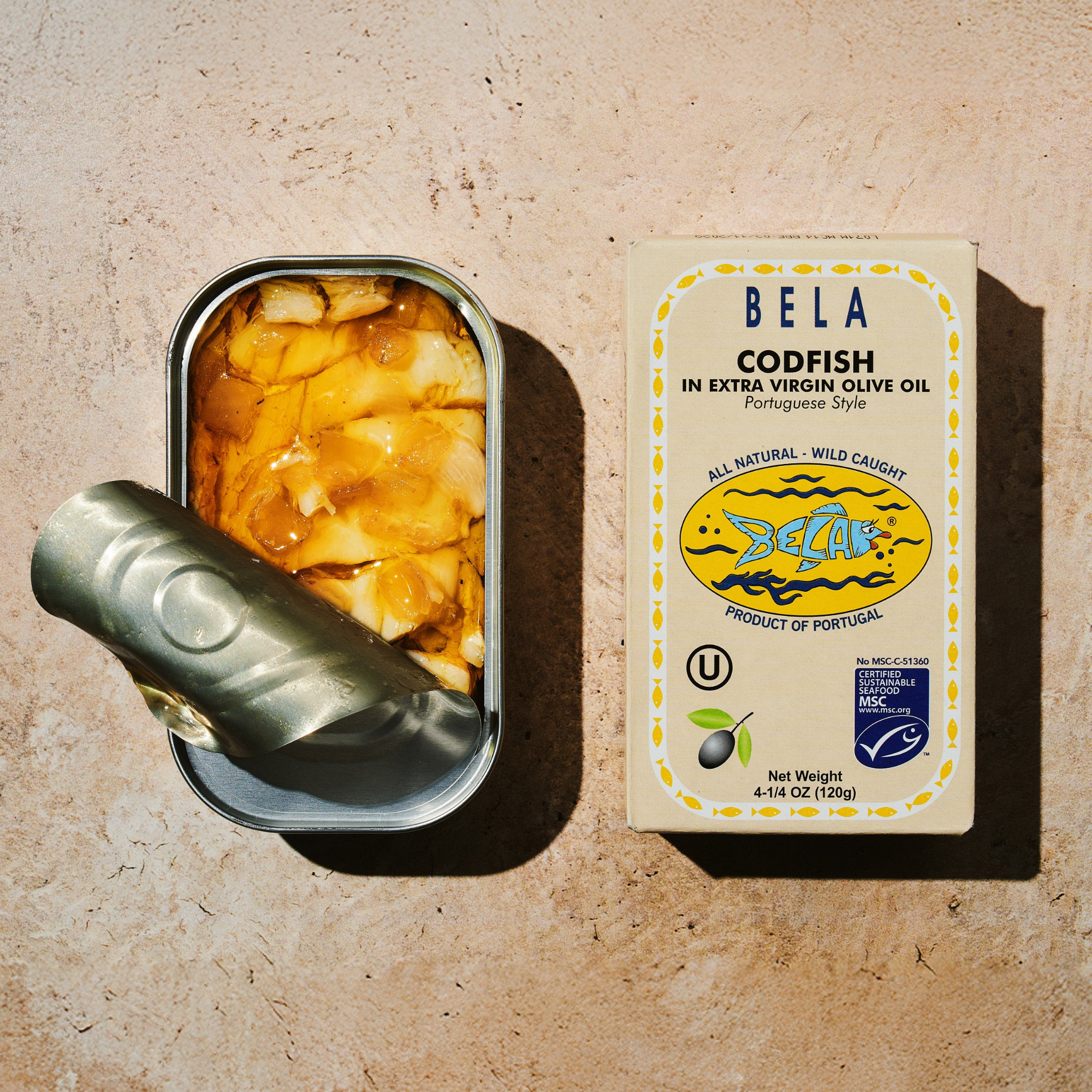 Portuguese Style Codfish in Extra Virgin Olive Oil