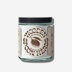 Wooden Spoon Herbs Magic Magnesium jar, a spirulina blue lemonade blend for energy and hydration in every scoop.