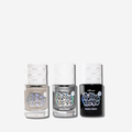 FOREVER WEAR DISCOVERY SET - CITY LIGHTS featuring two Chillhouse nail polishes and a top coat for long-lasting shine.