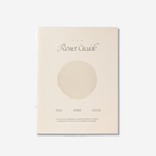 Front cover of The Reset Guide workbook for self-discovery and intentional goal-setting.