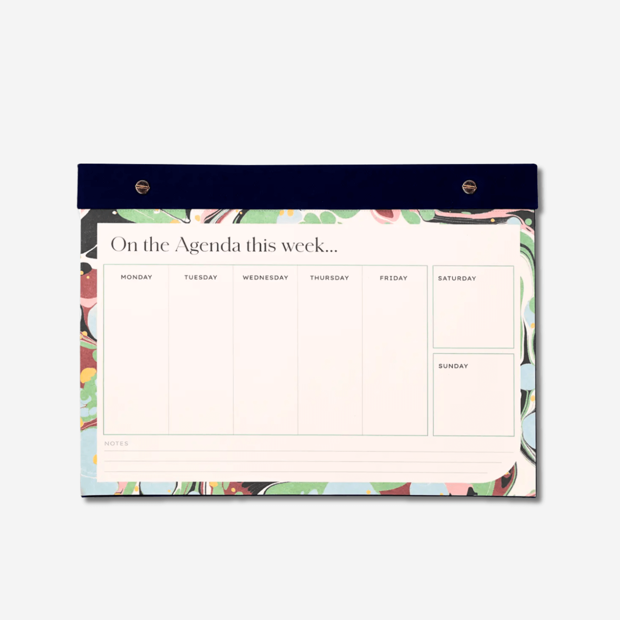 WEEKLY DESK PLANNER