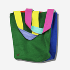 SMALL LINEN TOTE BAG - CITY SLICKER