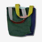 SMALL LINEN TOTE BAG - WANDERER