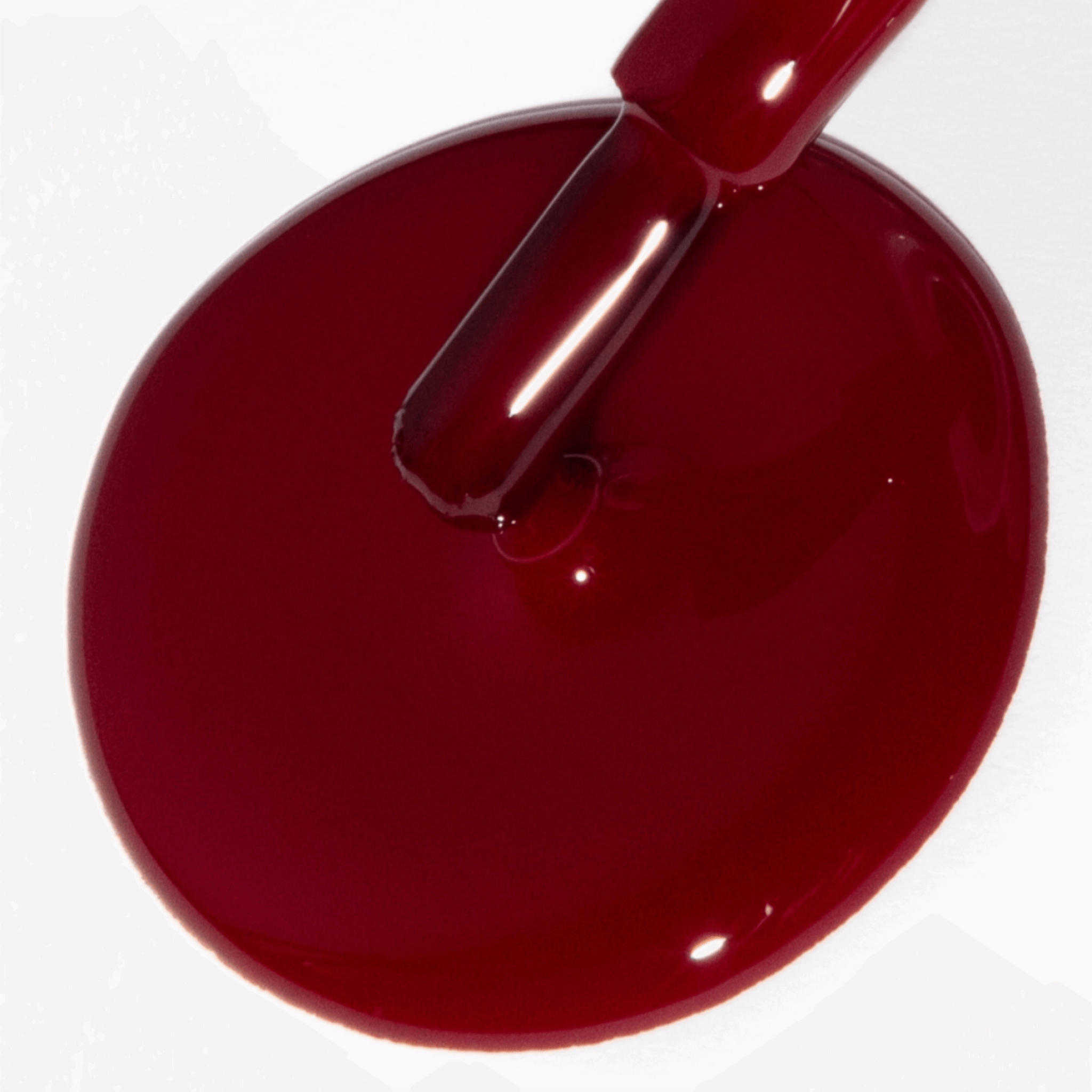 Close-up of Forever Wear Chill Paint in Natty Wine, a rich, long-lasting rouge nail polish.
