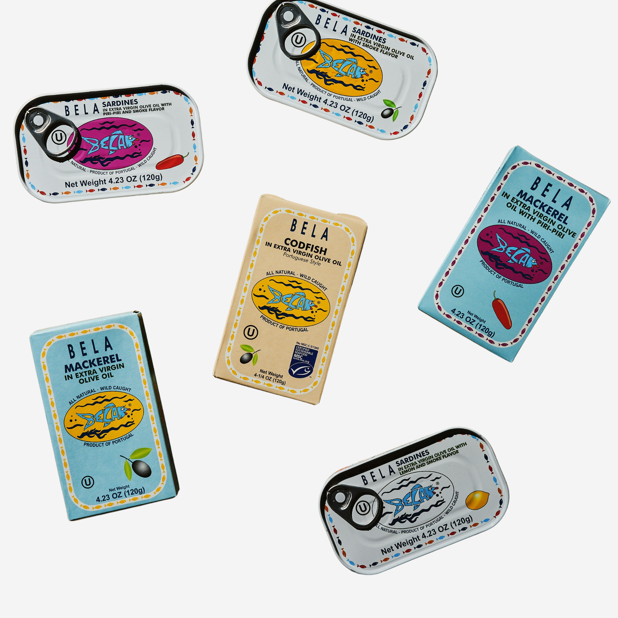 BELA TINNED FISH LEGACY PACK - SET OF 6