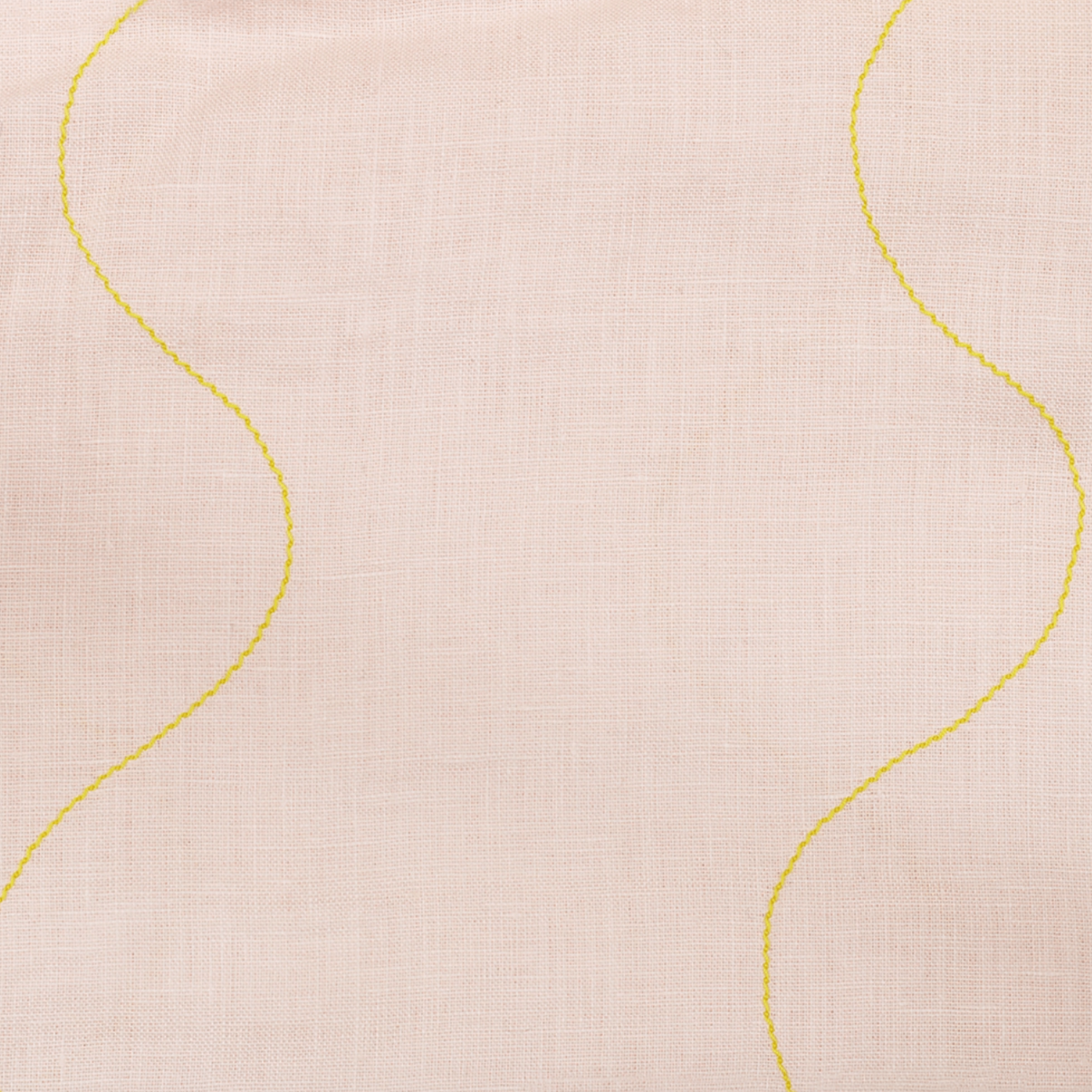 WAVY LINEN TEA TOWEL - LIGHT PINK