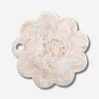 SCALLOP RESIN CHARCUTERIE BOARD - VANILLA
