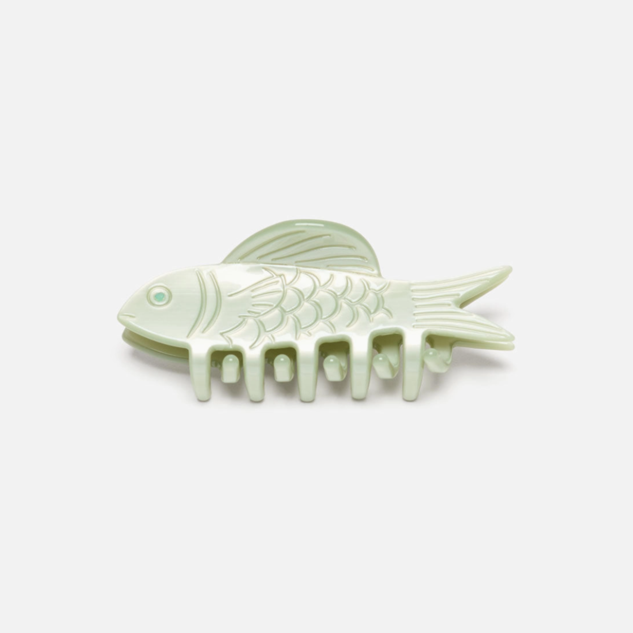 JADE FISH MINI HAIR CLAW