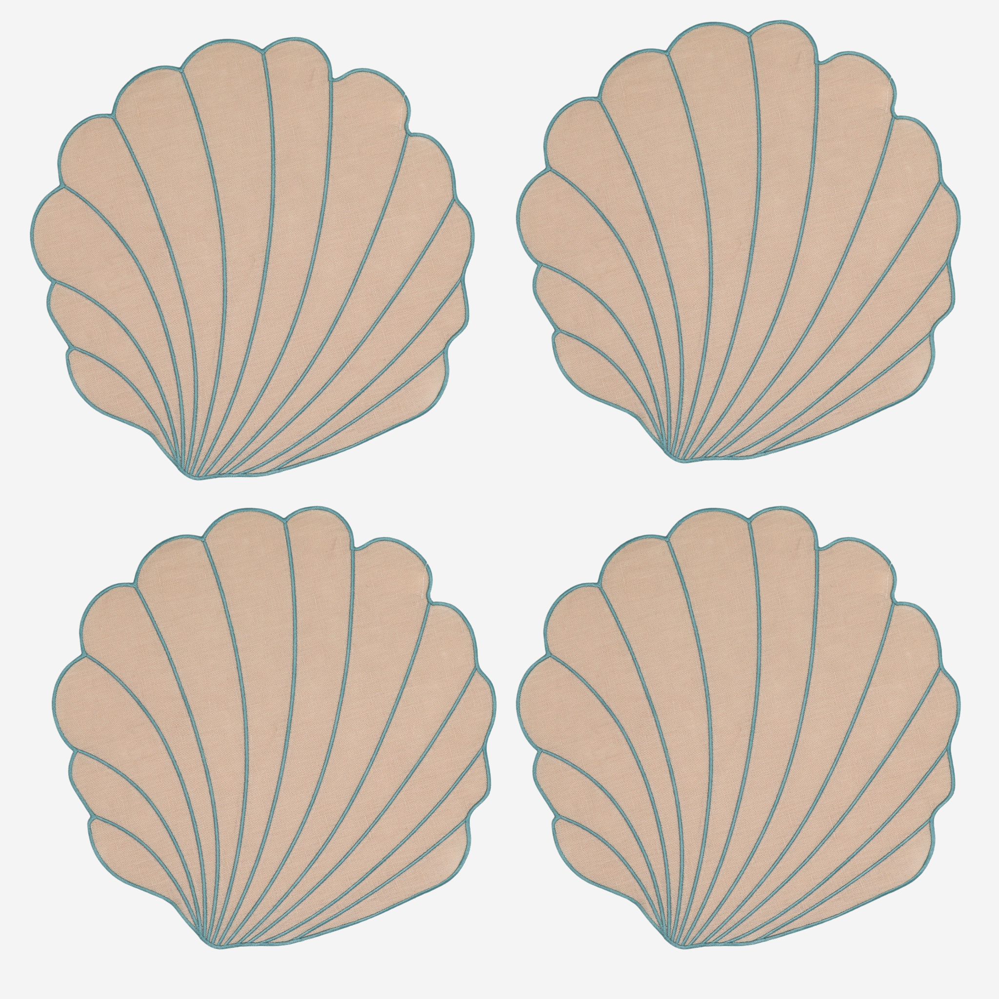 Tidal Shell Placemat - Set of 4