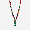 Coastal Dreams Fish Beaded Necklace