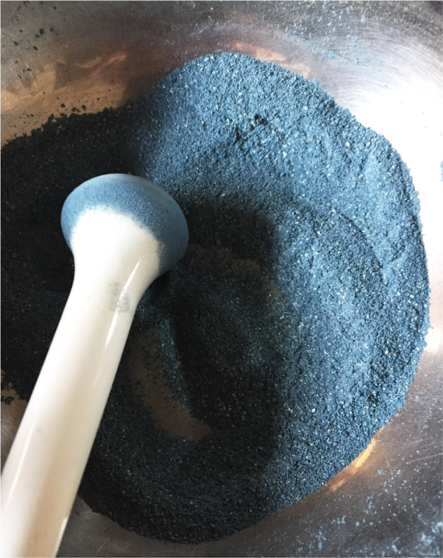 Indigo Shibori Kitchen Towel