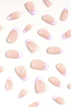Lavender Petal Grace Soft & Durable Press-On Nails