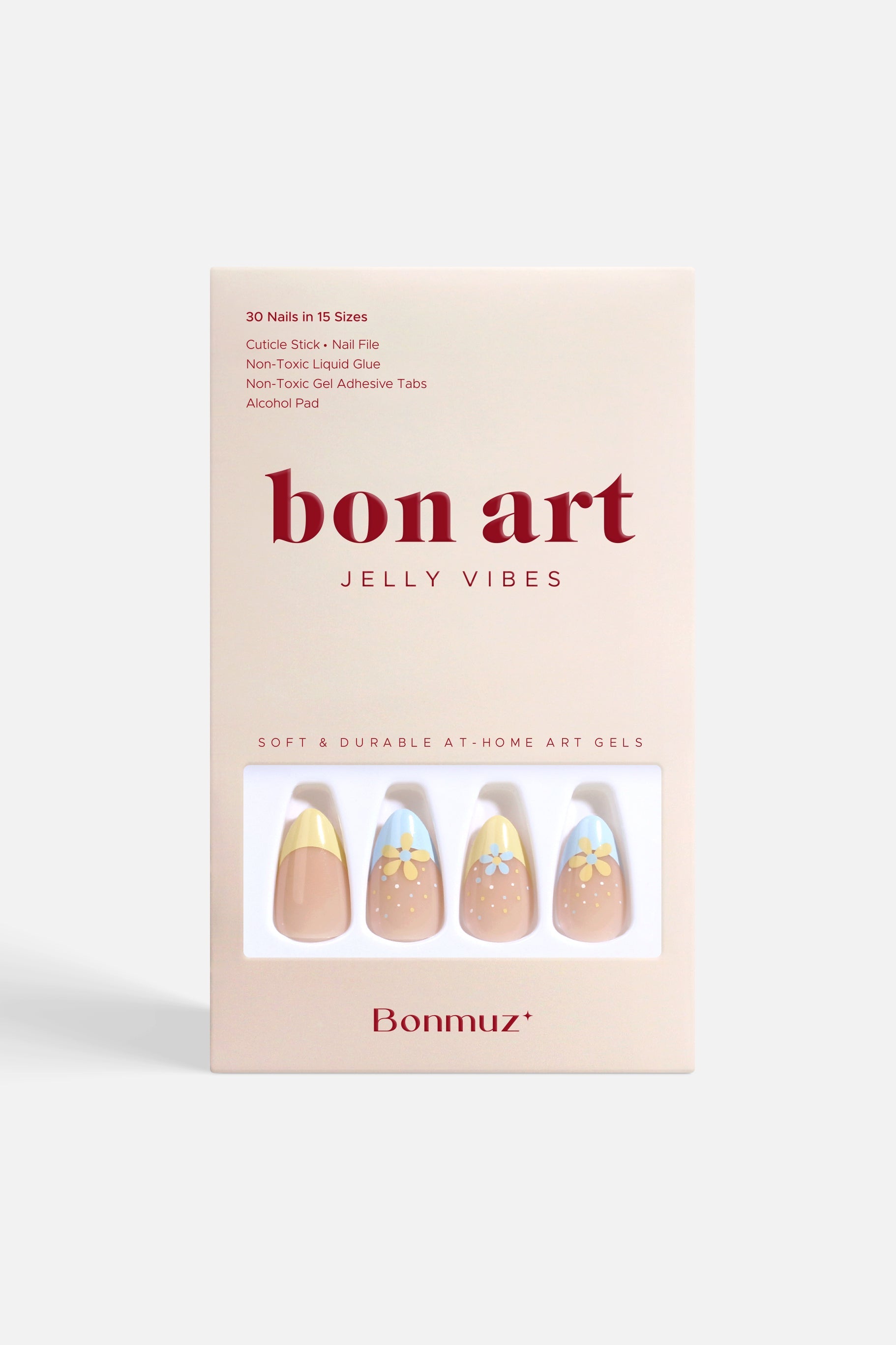 Sunny Halo Soft & Durable Press-On Nails