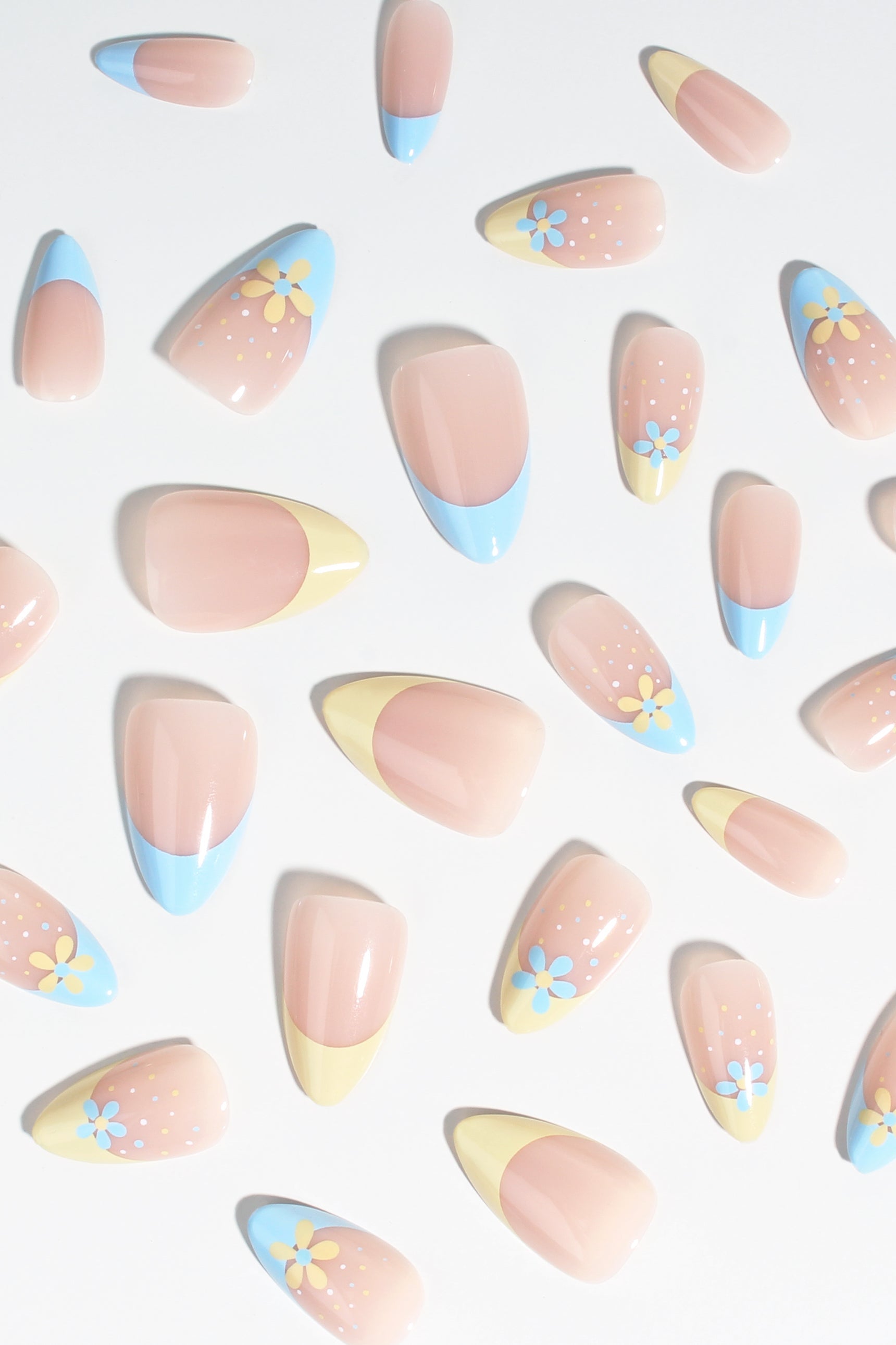 Sunny Halo Soft & Durable Press-On Nails