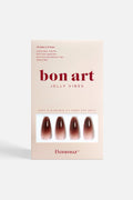 Berry Cocoa Drip Soft & Durable Press-On Nails