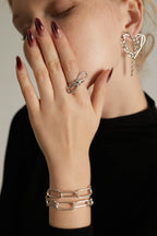 Berry Cocoa Drip Soft & Durable Press-On Nails
