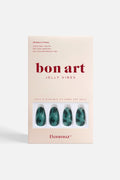 Emerald Amber Soft & Durable Press-On Nails